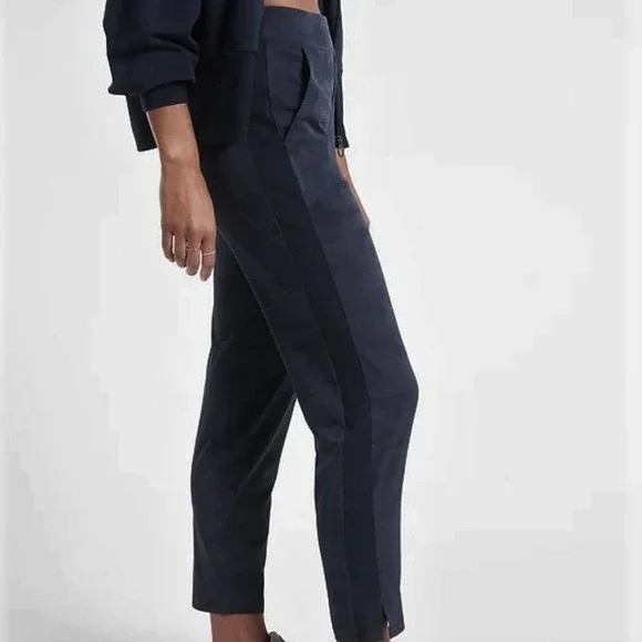 Athleta Brooklyn Ankle Camo Pant size 20 Navy - Picture 3 of 8